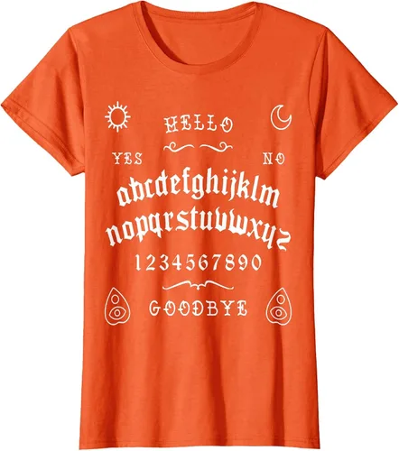 Vista 53 de Camiseta inspirada en la tabla Spirit Board Ouija Asphalt Grey