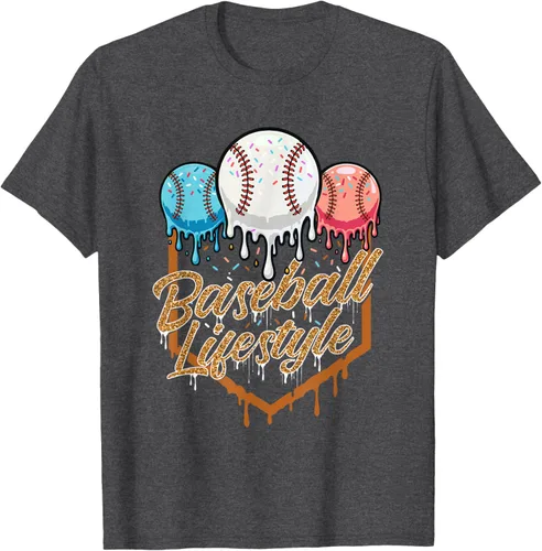 Vista 32 de Baseball Lifestyle - Camiseta de béisbol amante del béisbol