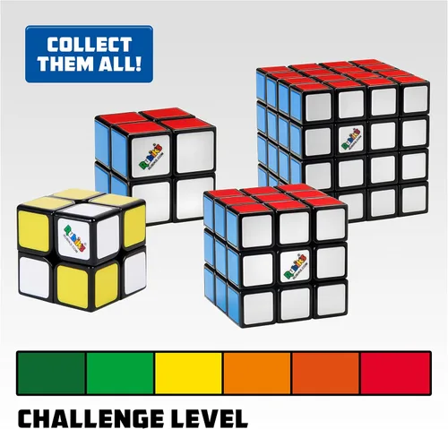 Vista 5 de Rubik's Cubo, paquete de aprender a resolver, Rubik's Cube de 3 x 3 para principiantes y aprendiz de 2 x 2, rompecabezas de cerebro para resolver