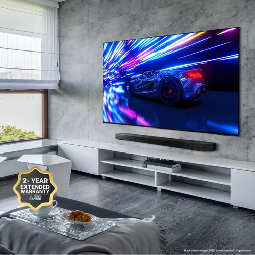 Vista 9 de Samsung Barra de sonido Q990D de 11.1.4 canales con audio Dolby Atmos inalámbrico, altavoz trasero incluido HW-Q990D/ZA (modelo 2024) + más 2 años