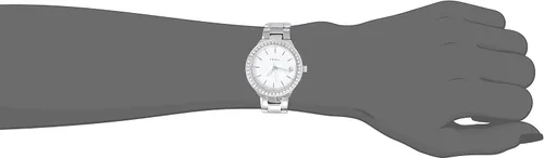 Vista 5 de Fossil Blane Reloj de cuarzo para mujer con correa de acero inoxidable, plateado, 15.6 (Modelo ES4336SET)