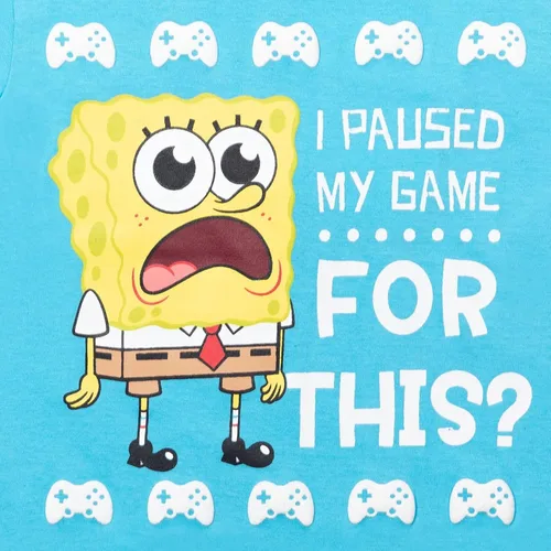 Vista 2 de Nickelodeon Bob Esponja Squarepants Camiseta gráfica de manga larga