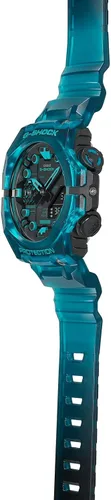 Vista 3 de Casio G-Shock GAB001G-2A - Reloj analógico digital para hombre, color verde claro, Transparente Verde, Toque