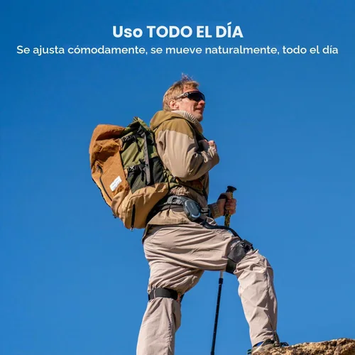 Vista 7 de DNSYS X1 Carbon Exoskeleton, AI-Powered Leg Assistance, 1.2HP Motor, 20km Base Range, 3s Battery Swap, for Hiking, Climbing, Running, Size S