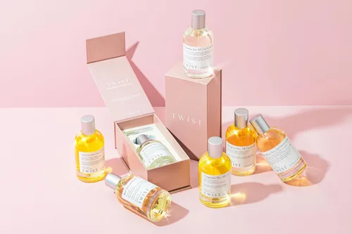 Vista 5 de Twist - Addicted No. 3 - Eau De Parfum inspirado en Y. Black Opium, Perfume de larga duración para mujer, Ámbar y Vainilla, Vegano, Ingredientes
