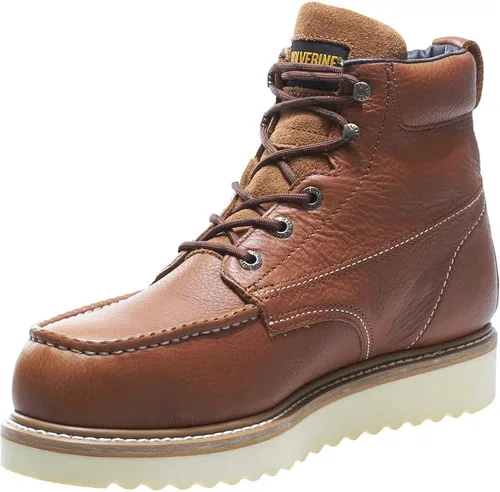 Vista 6 de Wolverine Botas de trabajo con cuña y punta de acero para hombre Loader de 6