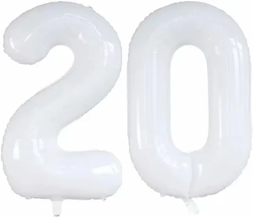 Vista 438 de Goer, conjunto de globos de papel aluminio para decoraciones de cumpleaños, globos de las letras de feliz cumpleaños y de números Oro