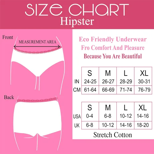 Vista 7 de 7J1 Bragas hipster para mujer paquete de 5 unidades ropa interior de algodón sin costuras con cordones elásticos ropa interior hipster para mujer