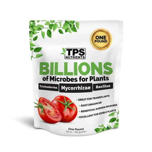 Vista 8 de TPS Nutrients Billions - Inoculante de raíces de hongos micorrícicos para plantas, soluble en agua con micorrizas, bacterias y tricoderma, 8 onzas