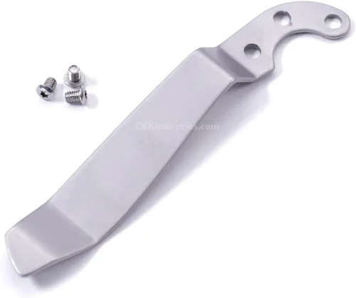 Vista 14 de EZSMITH (Modelo 1 Pinza de bolsillo universal - (Acabado táctico negro) - Pinza de bolsillo de repuesto para cuchillos plegables, teléfonos Modelo 1