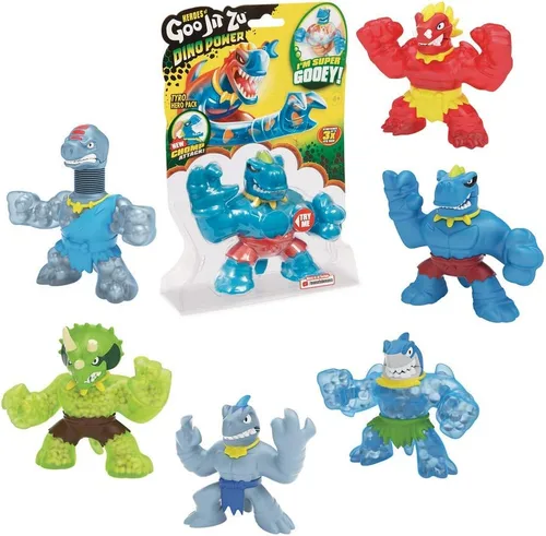 Vista 2 de GRANDI GIOCHI Singolo Games Goo JIT Zu Dino Power Pack Single, modelos surtidos, GJT11000