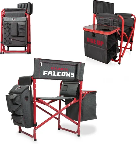 Vista 36 de PICNIC TIME NFL NFL Fusion - Silla de campamento unisex para adultos, con mesa auxiliar y enfriador suave, silla de playa para adultos, silla