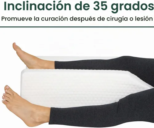 Vista 5 de Xtra-Comfort Almohada de elevación de piernas: cuña de pierna para rodilla