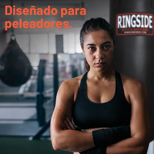 Vista 5 de Ringside Bolsa Pesada de Boxeo y Golpeo Powerhide de 100 libras (Relleno Suave) Negro, 100 LBS Soft-filled core with foam-lined strike surface for
