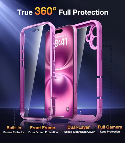 Vista 327 de DIACLARA - Funda transparente compatible con iPhone XR 6.1 pulgadas 2018
