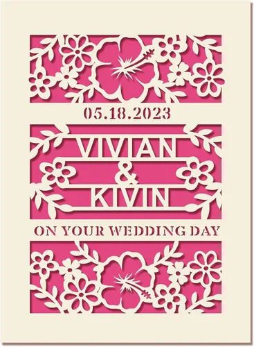Vista 9 de EDSG Tarjeta de boda personalizada para parejas enamoradas, tarjetas de felicitación de boda, regalos de boda, recuerdo de boda, tarjeta