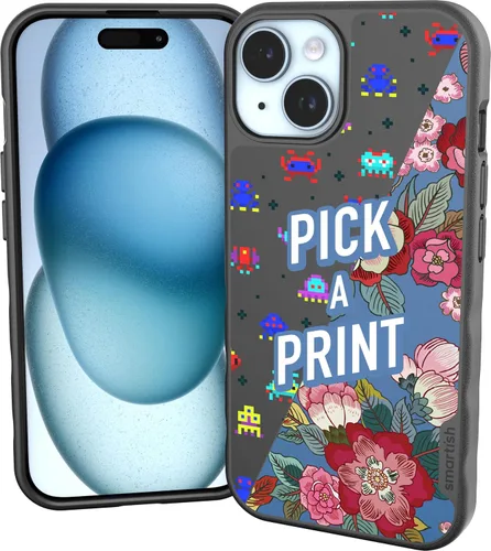 Vista 100 de Smartish® Funda delgada para iPhone 13 Pro - Gripmunk - [ligera + protectora] Funda de agarre fina - Black Tie Affair