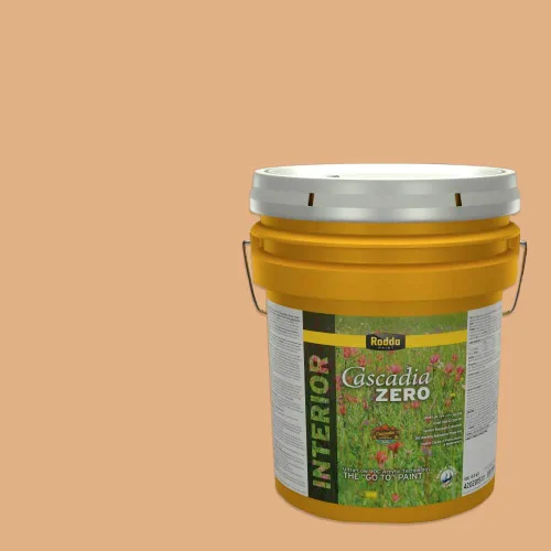Vista 98 de Rodda Paint CASCADIA ZERO - Pintura plana e imprimación para interiores en uno, cuarto de galón, crema de ballet