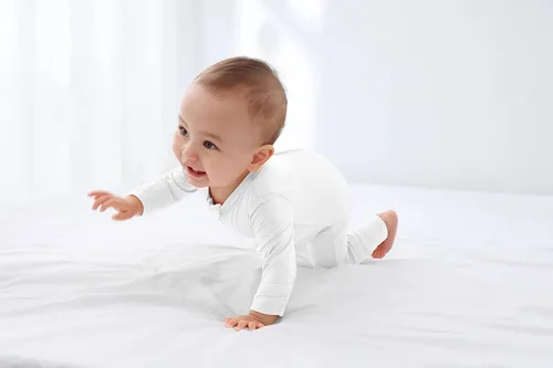 Vista 6 de GUISBY Mameluco de bambú para bebé, pijamas sin pies con cremallera de 2 vías