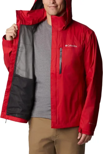 Vista 5 de Columbia Chaqueta para hombre, impermeable y transpirable