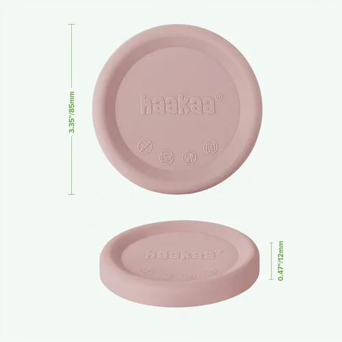 Vista 7 de haakaa - Tapa de extractor de leche de silicona (rubor), se adapta a todos
