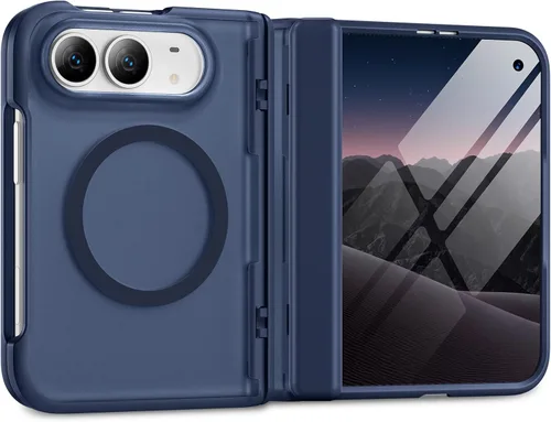 Vista 9 de Funda magnética para iPhone Duo con protección de bisagra, compatible con Negro