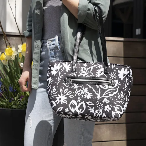 Vista 6 de Arctic Zone Bolsa de almuerzo aislada para mujer, bolsa de almuerzo más fresca