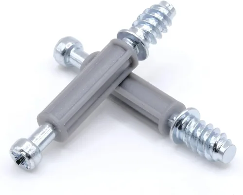 Vista 2 de ReplacementScrews Tornillos de bloqueo de leva compatibles con IKEA Part 118331 (Billy, BRIMNES, HEMNES, MALM) (paquete de 8)