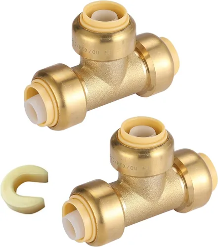 Vista 22 de Paquete de 10 acoplamientos rectos GUOFIS de 1/2" con clip de desconexión