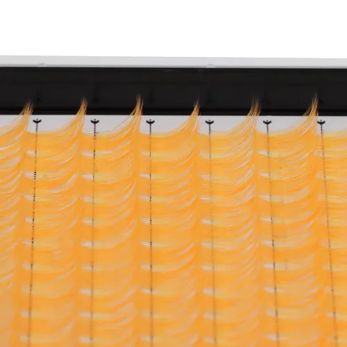 Vista 53 de Pestañas postizas de tallo ancho con varias pestañas falsas de colores D Curl de 10 a 20 mm para elegir, pestañas postizas profesionales