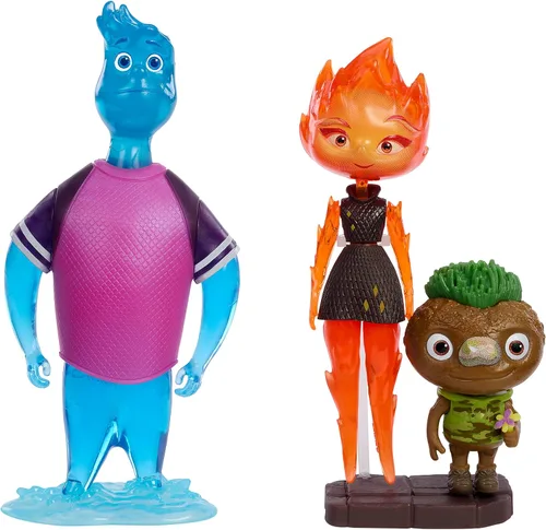 Vista 2 de Pixar Elemental Figura de acción 3 pck