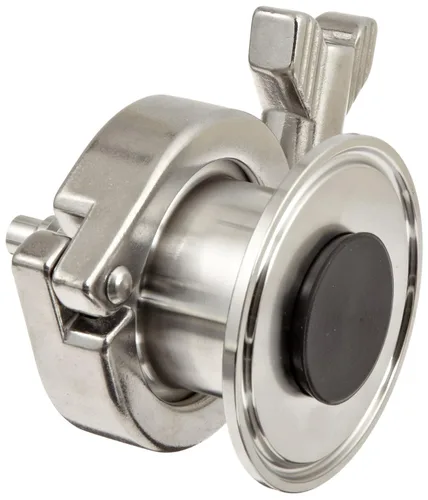 Vista 3 de Dixon Válvula de retención sanitaria del soplo del aire del acero inoxidable 316L de B45AB-R100150, 1" desconexión rápida del OD del tubo