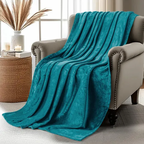 Vista 70 de Utopia Bedding Manta de forro polar negro, tamaño individual, ligera, mullida, suave, antiestática de microfibra (60 x 80 pulgadas)