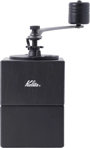 Vista 14 de Kalita Kalita - Molinillo de café de madera, molinillo de aluminio estable granular alto KH-10BR ac, marrón, grosor ajustable, molinillo de café