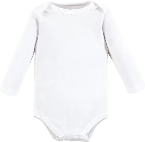 Vista 7 de Hudson Baby Baby Girl's Cotton Long-Sleeve Bodysuits 7-Pack
