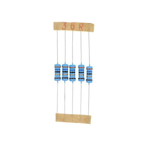 Vista 69 de 100PCS 1 vatios 1W 0R1 0.1 ohmios 1% resistencia de película metálica