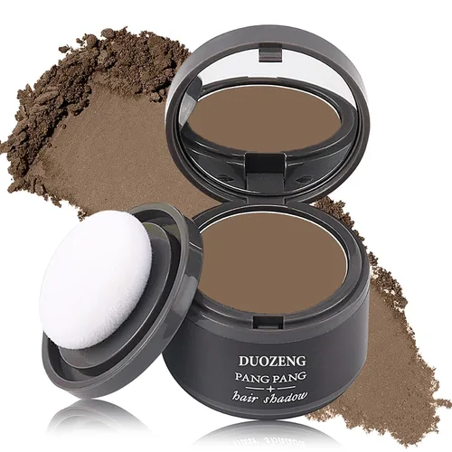 Vista 17 de Cubierta de raíz en polvo para cabello fino (7# castaño castaño) para mujeres y hombres
