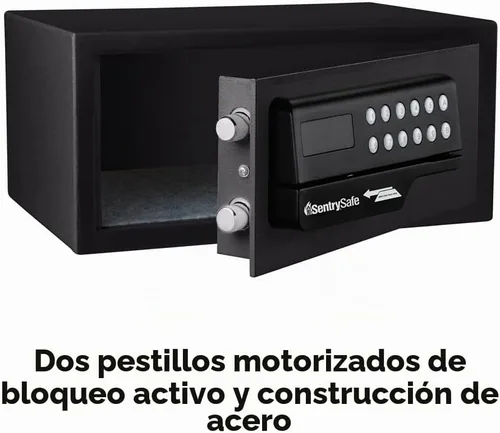 Vista 6 de Caja fuerte electrónica con lector de tarjetas, 060ESBLK