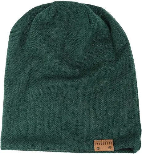 Vista 68 de FORBUSITE Gorro de punto largo holgado para hombre para verano e invierno, de gran