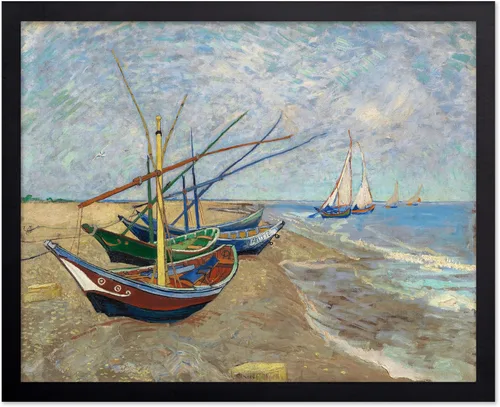 Vista 80 de Poster Master Póster clásico de Van Gogh, impresión impresionista vintage, regalo para artista, pintor, autorretrato, sombrero de paja, dibujo