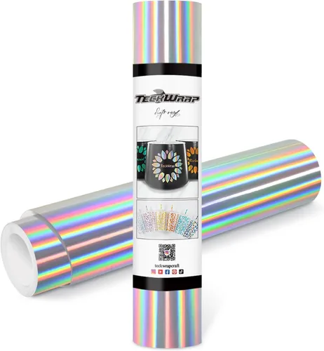 Vista 11 de TECKWRAP - Vinilo adhesivo permanente para manualidades 12 pulgadas x 10 pies Blanco mate