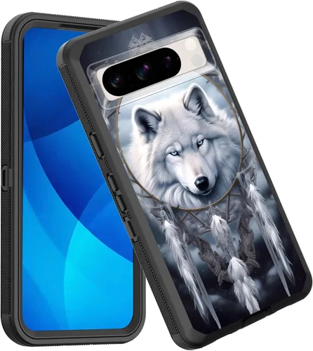 Vista 37 de Funda para Pixel 7a, a prueba de golpes, 3 capas, protección de cuerpo completo, resistente, de alto impacto, para Google Pixel 7a de 6.1 pulgadas