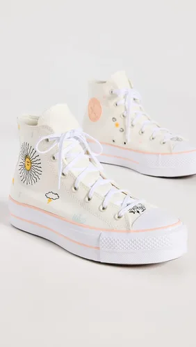 Vista 4 de Converse - Tenis Chuck Taylor All Star Lift cómodos para mujer, estilo utilitario