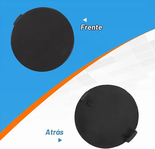 Vista 4 de Cobertura para gancho de remolque del parachoques delantero Tapa para el ojo del gancho de remolque Compatible con Mazda CX-5 2013 2014 2015 2016
