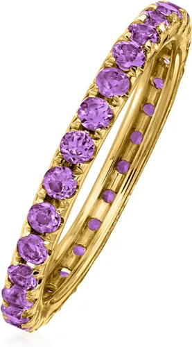 Vista 3 de Ross-Simons Eternity Gemstone Band in 14kt Yellow Gold