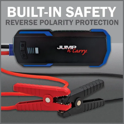 Vista 5 de Clore Automotive JNC345 Jump-N-Carry 3000A Arrancador de litio de 12 voltios para motores de gasolina de hasta 10.0 litros y diésel de 10.0 litros