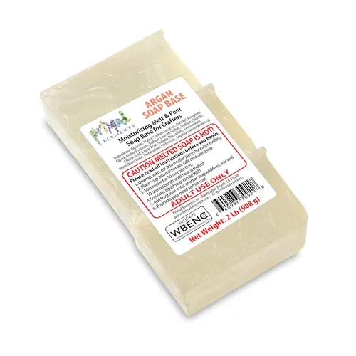 Vista 27 de Primal Elements Base de jabón de aloe – Base de jabón hidratante para derretir y verter glicerina para manualidades y hacer jabón, fácil de cortar