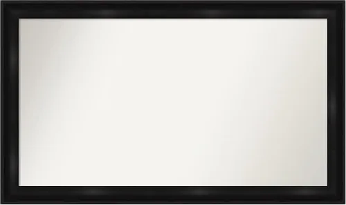 Vista 265 de Amanti Art Espejo personalizado, gran espejo de baño estrecho, espejo de pared o espejo de tocador de baño sobre el fregadero (24 x 24 pulgadas)