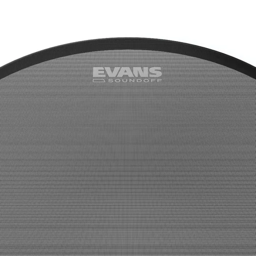 Vista 2 de Evans dB Zero Drum Heads - Con malla ShockWeave de una sola capa, cabezal de tambor de bajo volumen, cabezal de tambor, 14 pulgadas
