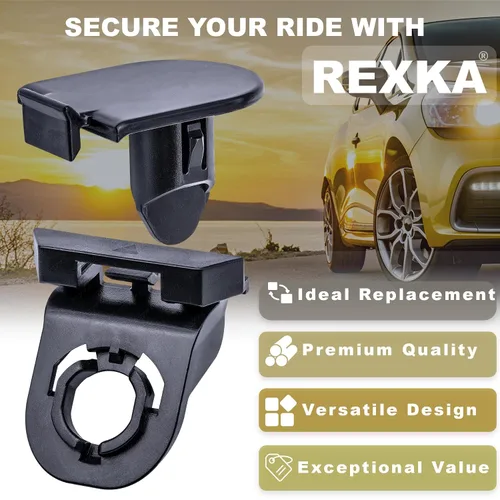 Vista 3 de Rexka 4 juegos de clip de retención y pasador de forro de guardabarros delantero para Toyota Lexus Camry Corolla Sienna Venza ES300h ES350 TNGA